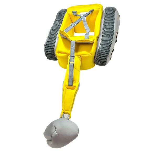 Construction Worker Excavator Plush Costume Digger Bulldozer Toddler 3-5 Used - Picture 4 of 15